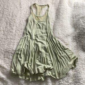 silence + noise Little Green Dress - Size Small